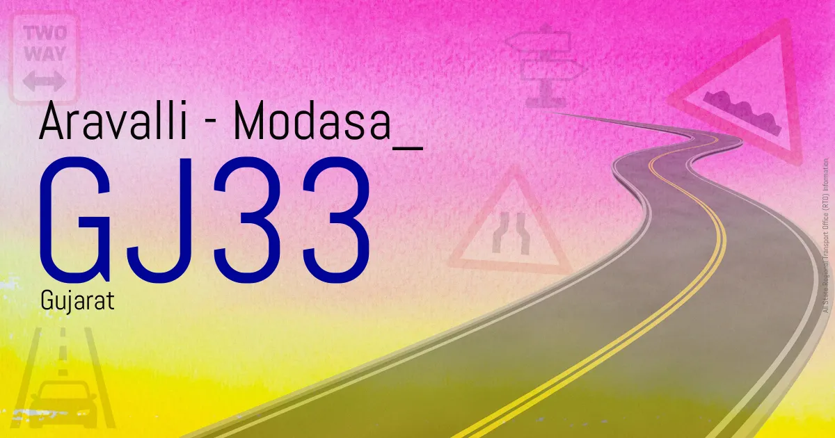 GJ33 || Aravalli - Modasa