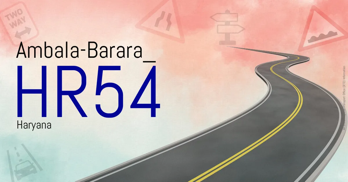 HR54 || Ambala-Barara
