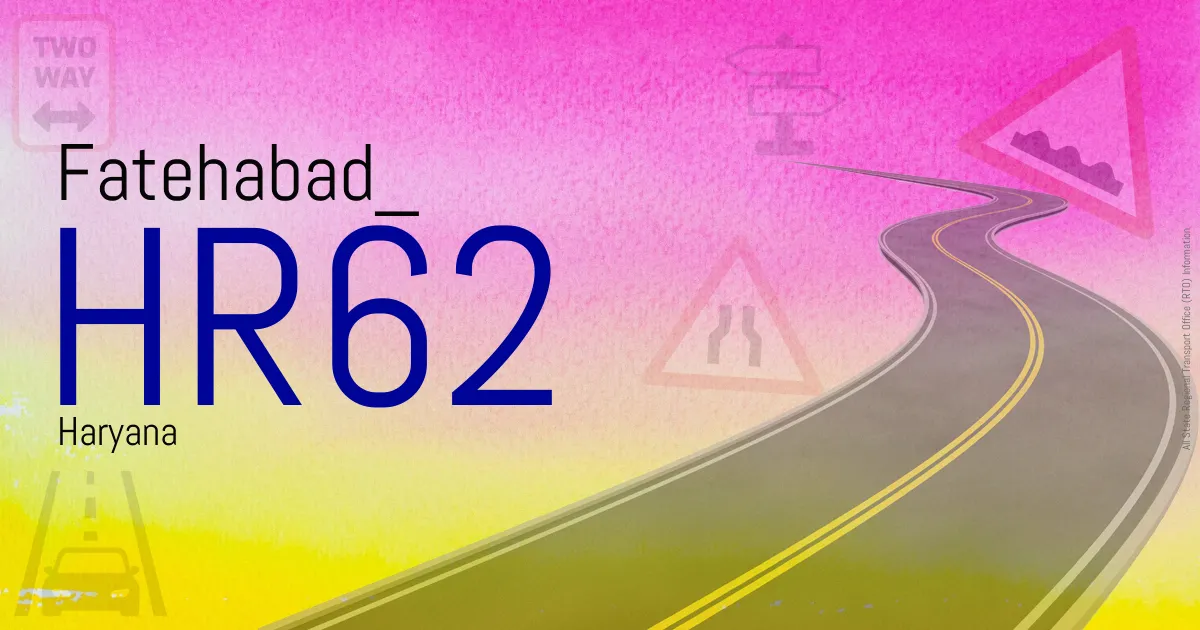 HR62 || Fatehabad