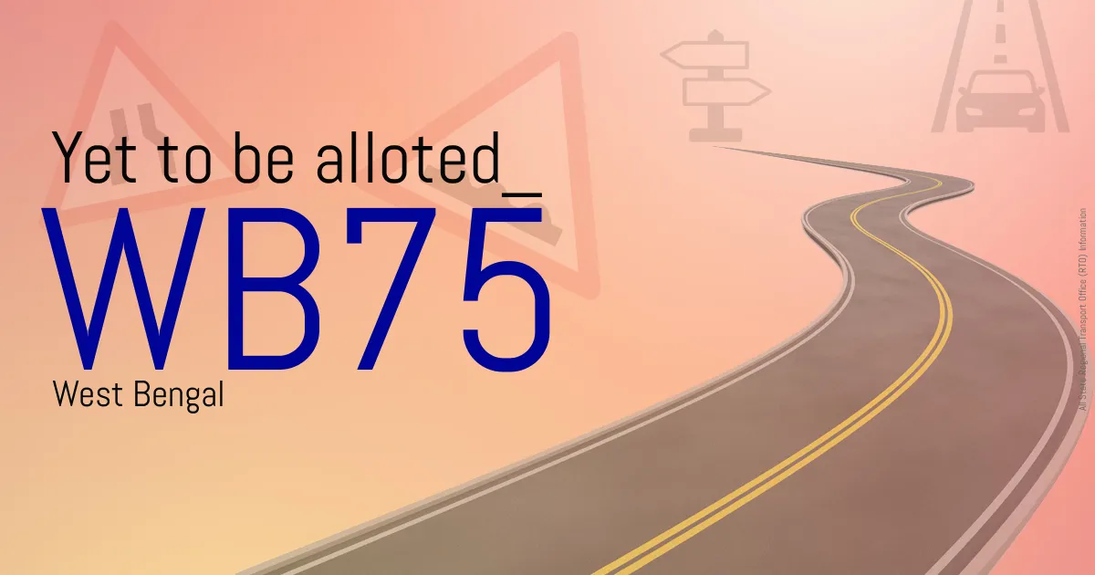 WB75 || Yet to be alloted
